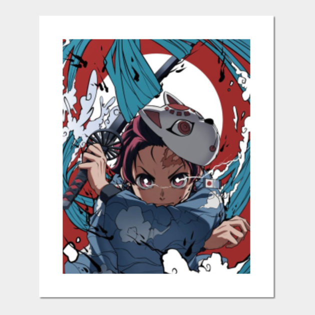 Demon Slayer Tanjiro - Kimetsu No Yaiba Demon Slayer - Posters and Art